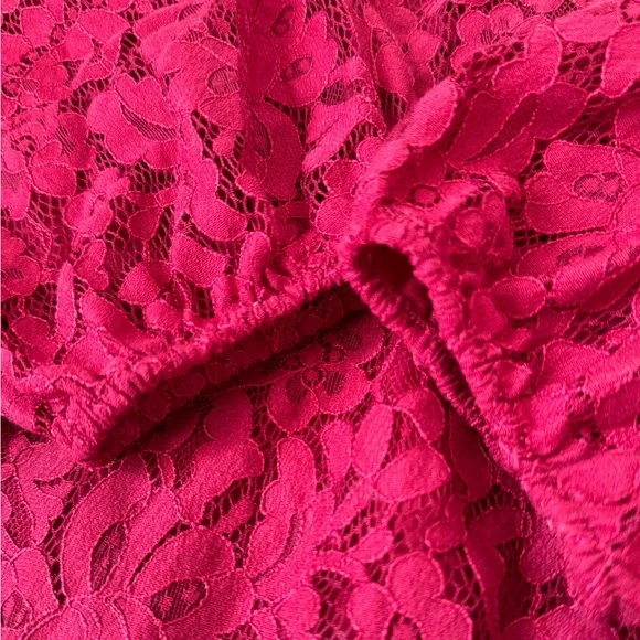 🍂CLEAROUT Torrid Peplum Lace Puff Sleeve Top - Picture 4 of 15